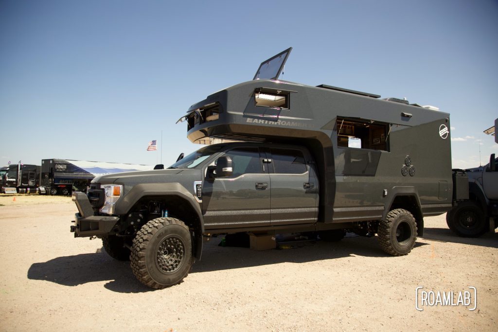 Black Earth Roamer  on display at Overland Expo Mountain West.