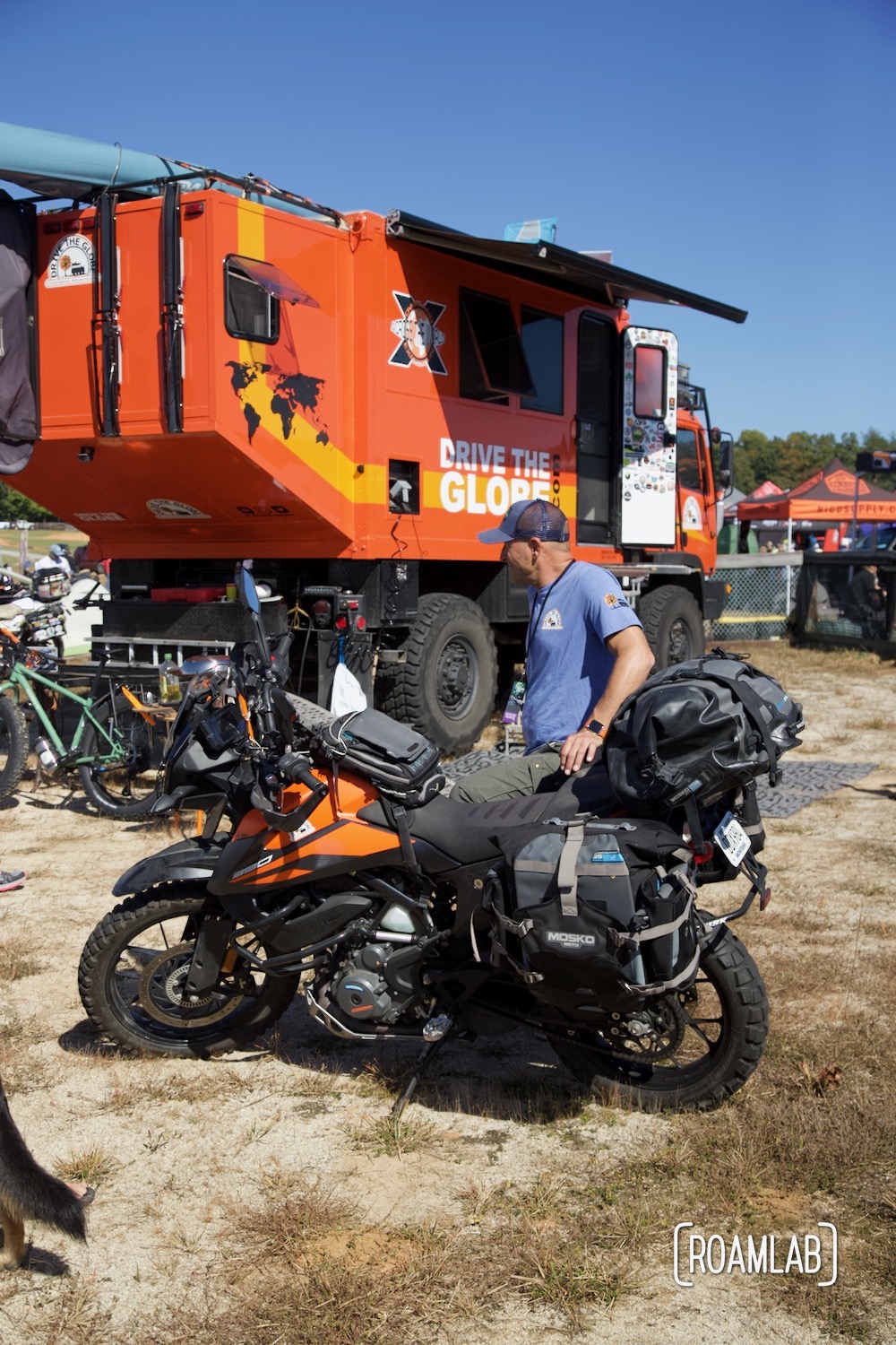 Drive the Globe massive offroad rig on display in the DIY Showcase at Overland Expo East 2022.